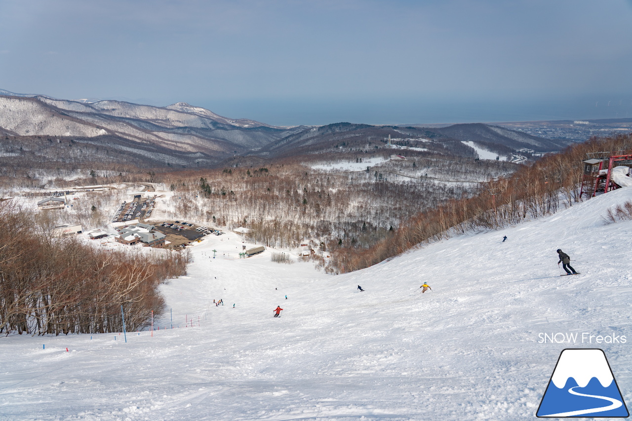 サッポロテイネ｜山頂積雪 285cm！絶好の春コンディションのゲレンデは、『アルペンスキー大会』『モーグル大会』『テイネ雪山祭り』『北海道米そり選手権2026』で大盛り上がり～(^^)v